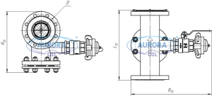 ПФУ-ТО узел ТО с патрубком перпендикулярным к корпусу