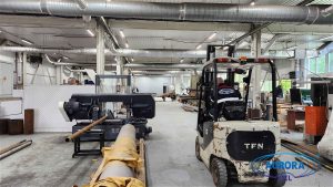 Производственный цех завода нефтегазового оборудования АВРОРА-НЕФТЬ