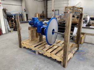 Промышленная мешалка для перемешивания нефти и нефтепродуктов в резервуаре, оборудование МПУ-Б, поставка в Тюменскую область