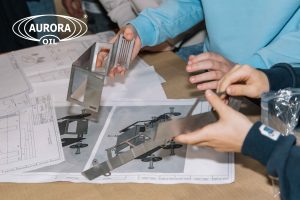 Командная игра по сборке автомобилей для детей сотрудников завода «АВРОРА-НЕФТЬ»