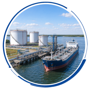 Оборудование для морских и речных нефтяных терминалов